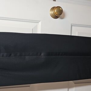 Tuxedo Black High-Waisted Pants